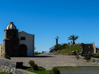 Mirador de Igualero con su ermita