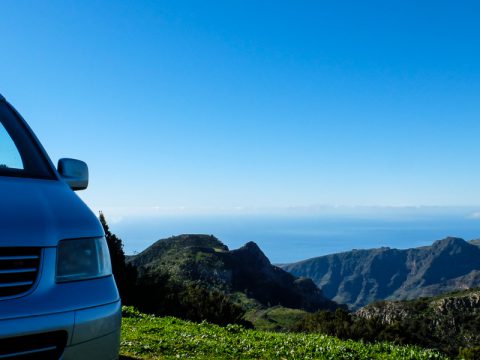 View from Las Nieves to the south of La Gomera